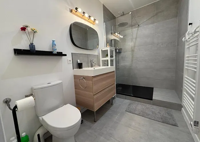 3 Pieces Avec Terrasse Arboree 아파트 아르카숑